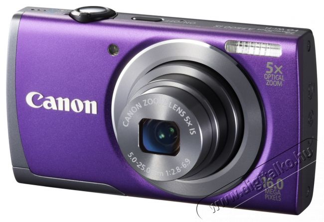 CANON PowerShot A3500 IS lila F&eacute;nyk&eacute;pezőg&eacute;p / kamera - Kompakt f&eacute;nyk&eacute;pezőg&eacute;p - Norm&aacute;l tud&aacute;s&uacute; kompakt - 262857
