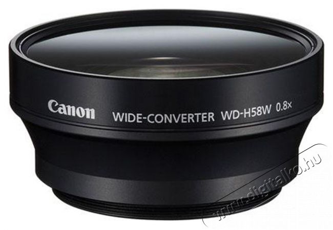 CANON WD-H58W 0,8x Előtét Fotó-Videó kiegészítők - Objektív kiegészítő - Előtét lencse - 265378