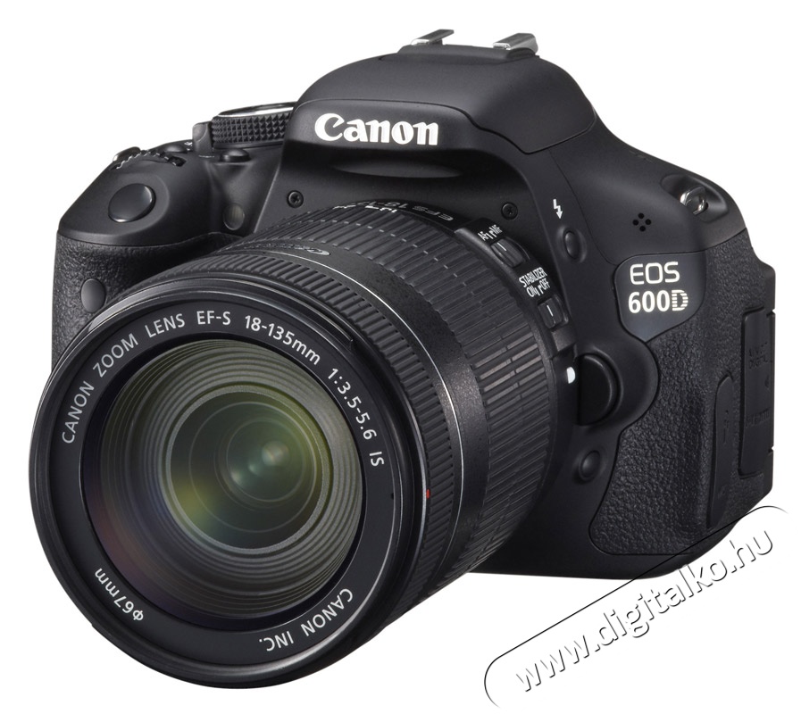 CANON EOS 600D + 18-135mm IS Kit (3 &eacute;v garancia!) F&eacute;nyk&eacute;pezőg&eacute;p / kamera - DSLR t&uuml;k&ouml;rreflexes f&eacute;nyk&eacute;pezőg&eacute;p - 252811