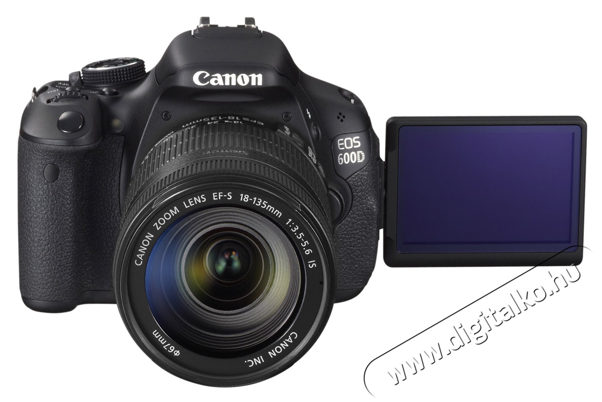 CANON EOS 600D + 18-135mm IS Kit (3 &eacute;v garancia!) F&eacute;nyk&eacute;pezőg&eacute;p / kamera - DSLR t&uuml;k&ouml;rreflexes f&eacute;nyk&eacute;pezőg&eacute;p - 252811