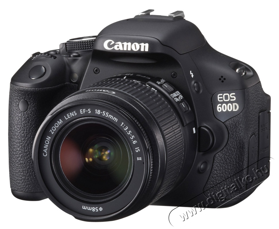 CANON EOS 600D + 18-55mm IS II Kit (3 &eacute;v garancia!) F&eacute;nyk&eacute;pezőg&eacute;p / kamera - DSLR t&uuml;k&ouml;rreflexes f&eacute;nyk&eacute;pezőg&eacute;p - 252810