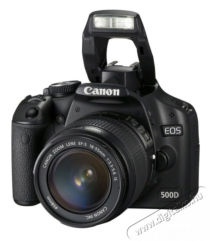 CANON EOS 500D + 18-55mm IS Kit F&eacute;nyk&eacute;pezőg&eacute;p / kamera - DSLR t&uuml;k&ouml;rreflexes f&eacute;nyk&eacute;pezőg&eacute;p - 252227