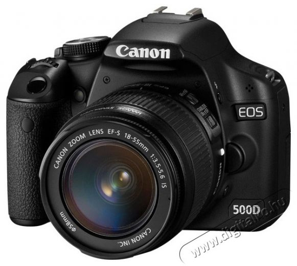 CANON EOS 500D + 18-55mm IS Kit F&eacute;nyk&eacute;pezőg&eacute;p / kamera - DSLR t&uuml;k&ouml;rreflexes f&eacute;nyk&eacute;pezőg&eacute;p - 252227