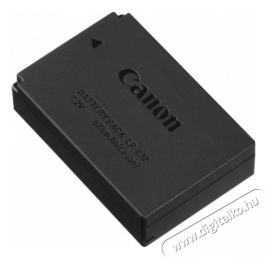 CANON LP-E12 Li-ion akkumulátor (875mAh) Akkuk és töltők - Li-ion akkumulátor és töltő (gyári) - Akku - 256194