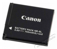 CANON NB-8L Li-ion akkumulátor (800mAh) Akkuk és töltők - Li-ion akkumulátor és töltő (gyári) - Akku - 255989