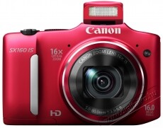 CANON PowerShot SX160 IS vörös Fényképezőgép / kamera - Ultrazoom fényképezőgép - Kompakt méretű - 256169