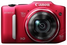 CANON PowerShot SX160 IS vörös Fényképezőgép / kamera - Ultrazoom fényképezőgép - Kompakt méretű - 256169