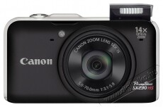 CANON PowerShot SX230 HS fekete Fényképezőgép / kamera - Ultrazoom fényképezőgép - Kompakt méretű - 252952