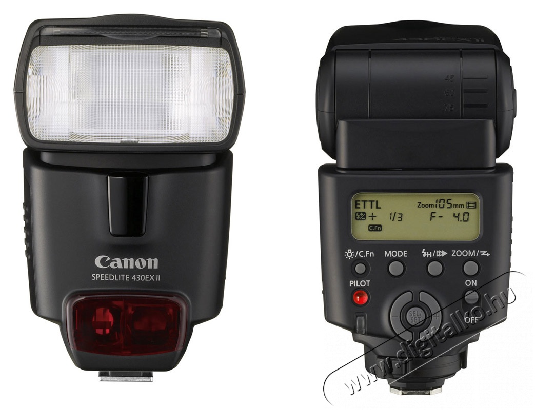 CANON Speedlite 430EX II vaku (Cashback akci&oacute;!) Fot&oacute;-Vide&oacute; kieg&eacute;sz&iacute;tők - Vaku - Rendszer vaku - 250604