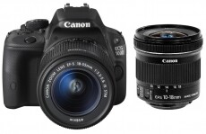 CANON EOS 100D + 18-55mm IS STM + 10-18mm IS STM Kit Fényképezőgép / kamera - DSLR tükörreflexes fényképezőgép - 282035