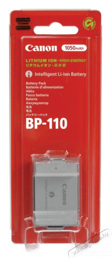 CANON BP-110 akkumulátor Akkuk és töltők - Li-ion akkumulátor és töltő (gyári) - Akku - 308612