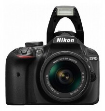 Nikon D3400 + 18-55mm AF-P VR Kit - fekete (3 év garancia!) + Nikon táska + 8GB SDHC Fényképezőgép / kamera - DSLR tükörreflexes fényképezőgép - 309590
