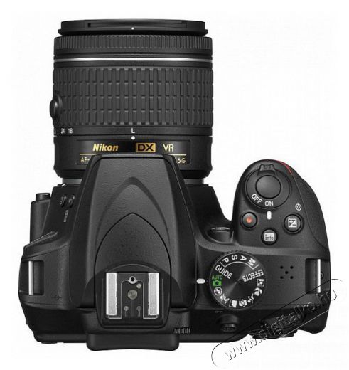 Nikon D3400 + 18-55mm AF-P VR Kit - fekete (3 év garancia!) + Nikon táska + 16GB SDHC Fényképezőgép / kamera - DSLR tükörreflexes fényképezőgép - 332145