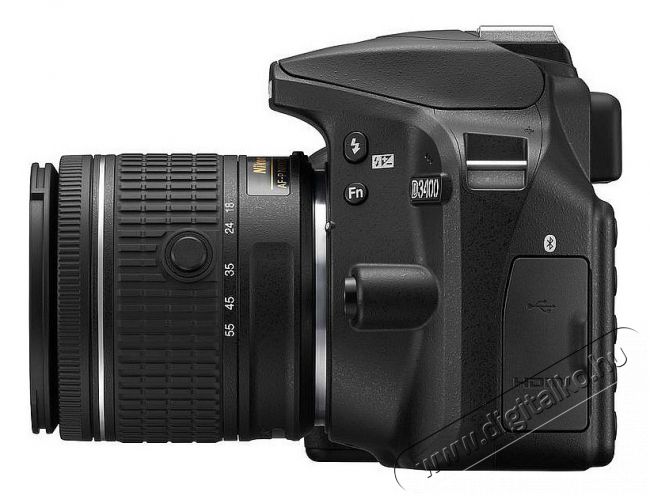 Nikon D3400 + 18-55mm AF-P VR Kit - fekete (3 év garancia!) + Nikon táska + 8GB SDHC Fényképezőgép / kamera - DSLR tükörreflexes fényképezőgép - 309590