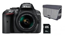 Nikon D5300 + 18-55mm AF-P VR Kit (3 év garancia!) + Nikon táska + 8GB SDHC Fényképezőgép / kamera - DSLR tükörreflexes fényképezőgép - 309589