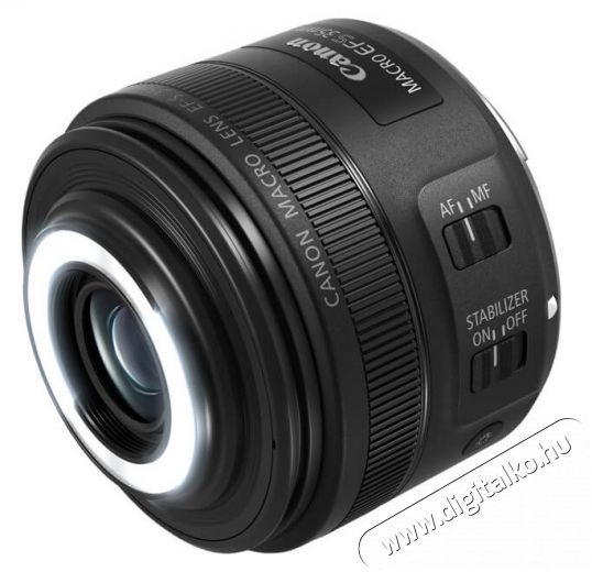 CANON 35mm f/2.8 EF-S Macro IS STM objektív Fotó-Videó kiegészítők - Objektív - Fix fókuszú objektív - 320422