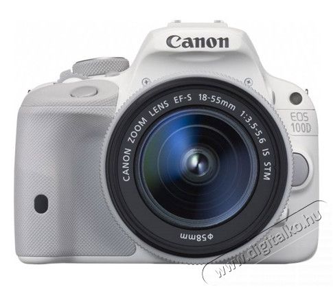 CANON EOS 100D + 18-55mm IS STM - fehér Fényképezőgép / kamera - DSLR tükörreflexes fényképezőgép - 303195
