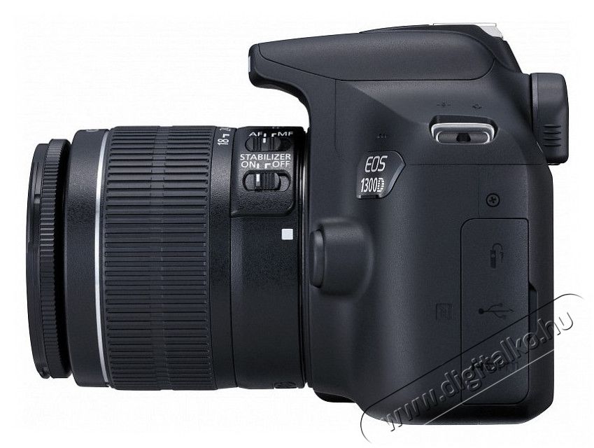 CANON EOS 1300D + 18-55mm IS II + 100EG táska + 8GB SD kártya Kit Fényképezőgép / kamera - DSLR tükörreflexes fényképezőgép - 303515