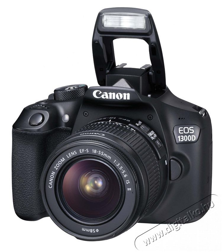 CANON EOS 1300D + 18-55mm IS II +50mm 1,8 STM Kit Fényképezőgép / kamera - DSLR tükörreflexes fényképezőgép - 303519