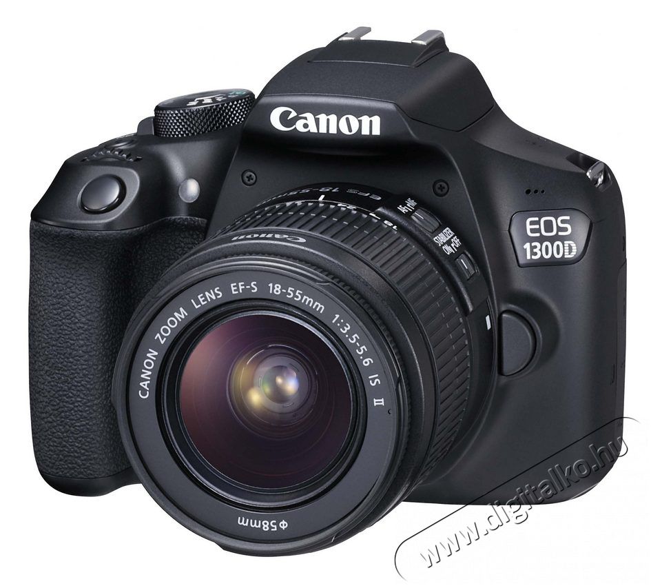 CANON EOS 1300D + 18-55mm IS II +50mm 1,8 STM Kit Fényképezőgép / kamera - DSLR tükörreflexes fényképezőgép - 303519