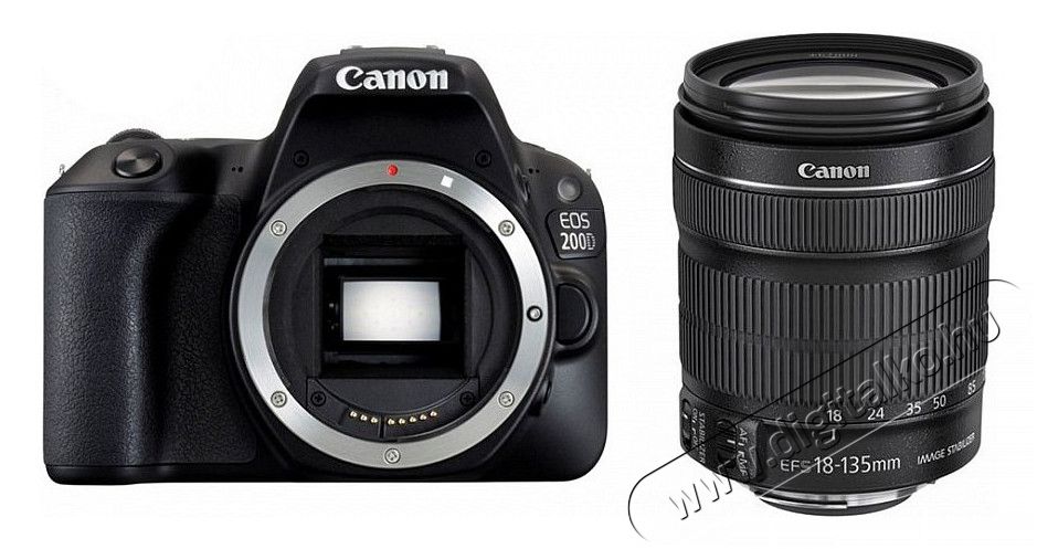 CANON EOS 200D + EF-S 18-135mm f/3.5-5.6 IS STM kit Újdonságok - Új termékek - 322077