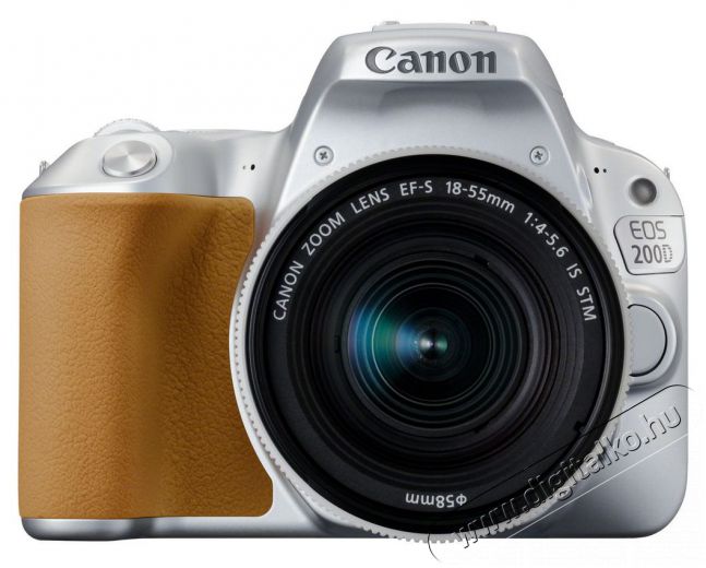 CANON EOS 200D + EF-S 18-55mm f/4-5.6 IS STM kit - ezüst Fényképezőgép / kamera - DSLR tükörreflexes fényképezőgép - 325238