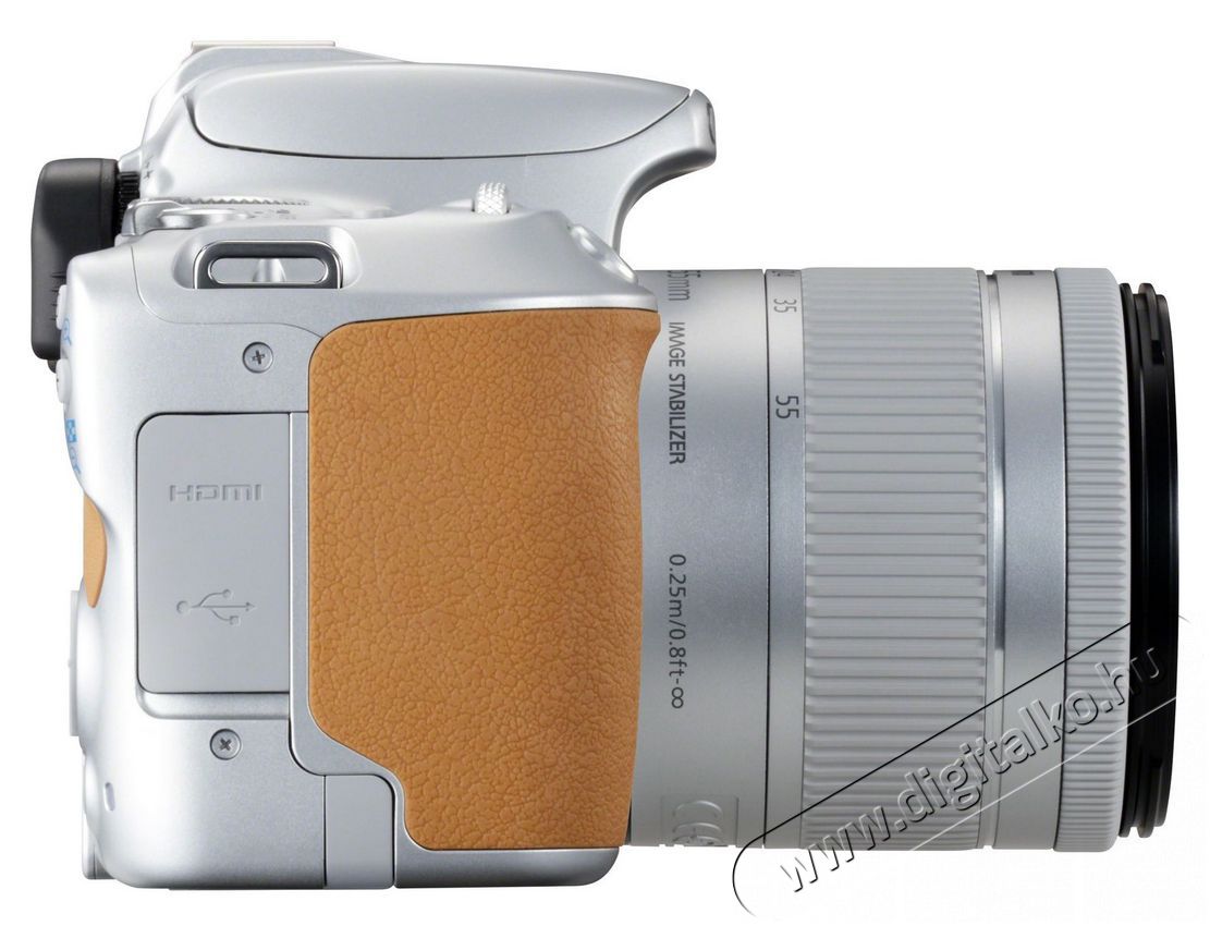 CANON EOS 200D + EF-S 18-55mm f/4-5.6 IS STM kit - ezüst Fényképezőgép / kamera - DSLR tükörreflexes fényképezőgép - 325238