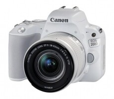 CANON EOS 200D + EF-S 18-55mm f/4-5.6 IS STM kit - fehér Fényképezőgép / kamera - DSLR tükörreflexes fényképezőgép - 325239