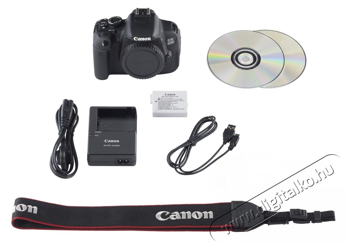 CANON EOS 650D + 18-55mm DC III Kit F&eacute;nyk&eacute;pezőg&eacute;p / kamera - DSLR t&uuml;k&ouml;rreflexes f&eacute;nyk&eacute;pezőg&eacute;p - 275255