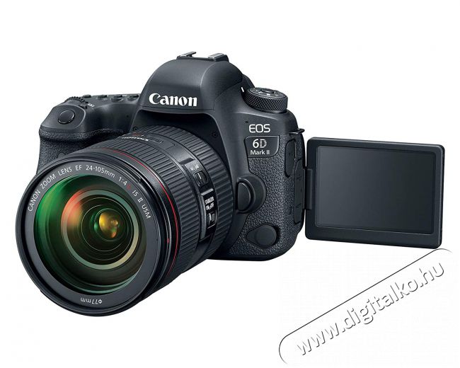 CANON EOS 6D Mark II + 24-105mm IS USM II Kit Fényképezőgép / kamera - DSLR tükörreflexes fényképezőgép - 345118