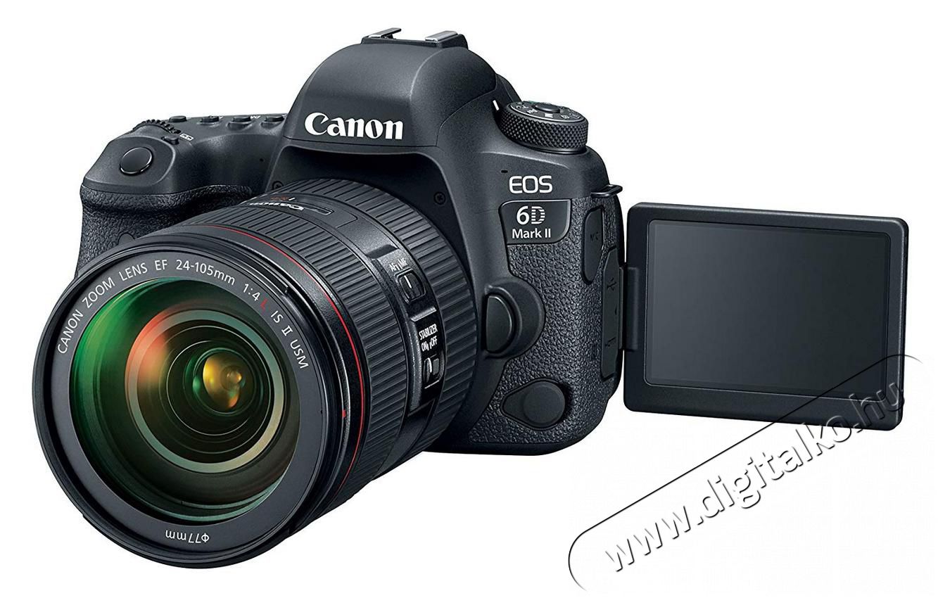 CANON EOS 6D Mark II + EF 24-70 II USM Digitális fényképezőgép Fényképezőgép / kamera - DSLR tükörreflexes fényképezőgép - 345119