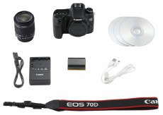 CANON EOS 70D + 18-55mm IS STM Kit Fényképezőgép / kamera - DSLR tükörreflexes fényképezőgép - 273382
