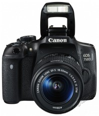CANON EOS 750D + 18-55mm IS STM + 55-250mm IS STM Kit Fényképezőgép / kamera - DSLR tükörreflexes fényképezőgép - 307774