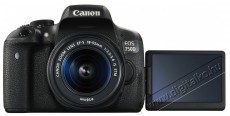 CANON EOS 750D + 18-55mm IS STM + 55-250mm IS STM Kit Fényképezőgép / kamera - DSLR tükörreflexes fényképezőgép - 307774