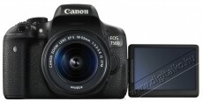 CANON EOS 750D + 18-55mm IS STM + 50mm STM Kit Fényképezőgép / kamera - DSLR tükörreflexes fényképezőgép - 307775