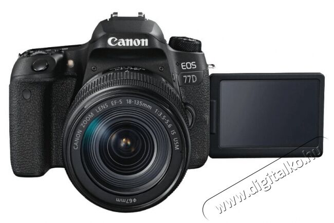 CANON EOS 77D + 18-135mm f/3,5-5,6 IS USM Fényképezőgép / kamera - DSLR tükörreflexes fényképezőgép - 338987