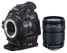CANON EOS C 100 DAF professzionális videokamera + 18-135mm objektív Fényképezőgép / kamera - Memóriakártyás videokamera - Professzionális - 297656