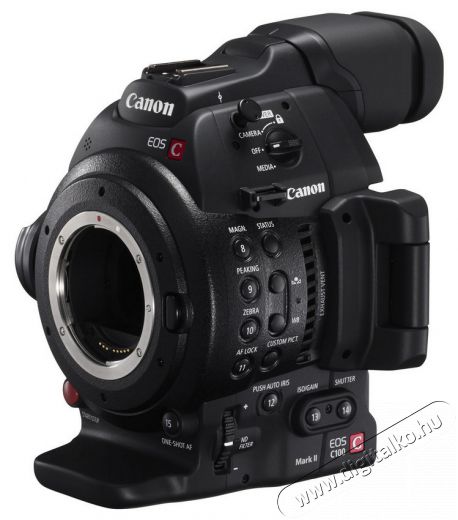 CANON EOS C 100 Mark II professzionális videokamera + EF 24-105mm objektív Fényképezőgép / kamera - Memóriakártyás videokamera - Professzionális - 297665