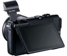 CANON EOS M100 + 15-45mm + 22mm Kit fekete F&eacute;nyk&eacute;pezőg&eacute;p / kamera - MILC cser&eacute;lhető objekt&iacute;ves kompakt f&eacute;nyk&eacute;pezőg&eacute;p - 340326