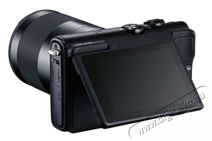 CANON EOS M100 + 15-45mm + 55-200mm digit&aacute;lis f&eacute;nyk&eacute;pezőg&eacute;p - fekete F&eacute;nyk&eacute;pezőg&eacute;p / kamera - Kompakt f&eacute;nyk&eacute;pezőg&eacute;p - Norm&aacute;l tud&aacute;s&uacute; kompakt - 334635