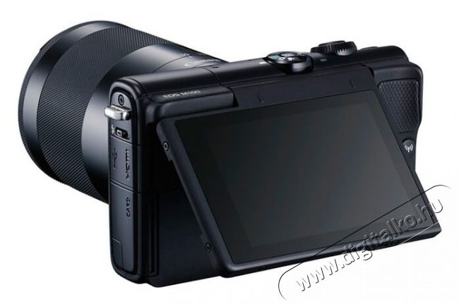 CANON EOS M100 + 15-45mm + 55-200mm digit&aacute;lis f&eacute;nyk&eacute;pezőg&eacute;p - fekete F&eacute;nyk&eacute;pezőg&eacute;p / kamera - Kompakt f&eacute;nyk&eacute;pezőg&eacute;p - Norm&aacute;l tud&aacute;s&uacute; kompakt - 334635