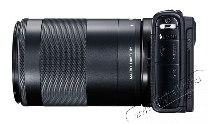 CANON EOS M100 + 15-45mm + 55-200mm digit&aacute;lis f&eacute;nyk&eacute;pezőg&eacute;p - fekete F&eacute;nyk&eacute;pezőg&eacute;p / kamera - Kompakt f&eacute;nyk&eacute;pezőg&eacute;p - Norm&aacute;l tud&aacute;s&uacute; kompakt - 334635
