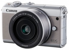 CANON EOS M100 + 15-45mm Kit sz&uuml;rke F&eacute;nyk&eacute;pezőg&eacute;p / kamera - Kompakt f&eacute;nyk&eacute;pezőg&eacute;p - Norm&aacute;l tud&aacute;s&uacute; kompakt - 337744