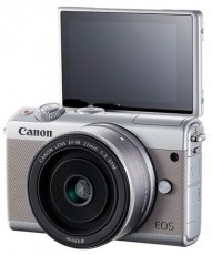 CANON EOS M100 + 15-45mm Kit sz&uuml;rke F&eacute;nyk&eacute;pezőg&eacute;p / kamera - Kompakt f&eacute;nyk&eacute;pezőg&eacute;p - Norm&aacute;l tud&aacute;s&uacute; kompakt - 337744