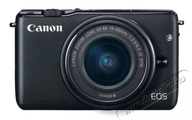 CANON EOS M10 váz - fekete Fényképezőgép / kamera - MILC cserélhető objektíves kompakt fényképezőgép - 295776