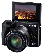 CANON EOS M3 + 18-55mm EF-M IS STM Kit Fényképezőgép / kamera - MILC cserélhető objektíves kompakt fényképezőgép - 285018
