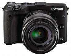 CANON EOS M3 + 18-55mm EF-M IS STM Kit Fényképezőgép / kamera - MILC cserélhető objektíves kompakt fényképezőgép - 285018