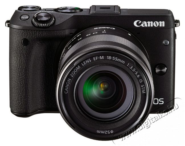 CANON EOS M3 + 18-55mm EF-M IS STM Kit Fényképezőgép / kamera - MILC cserélhető objektíves kompakt fényképezőgép - 285018