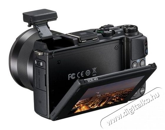CANON EOS M3 + 18-55mm IS STM Premium kit (EH27-CJ tok + EM-E2 nyakpánt + 16GB SD kártya) Fényképezőgép / kamera - MILC cserélhető objektíves kompakt fényképezőgép - 285026