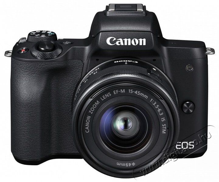 CANON EOS M50 EF-M 15-45mm EF 50mm f/1.8 adapter Kit fekete F&eacute;nyk&eacute;pezőg&eacute;p / kamera - Kompakt f&eacute;nyk&eacute;pezőg&eacute;p - F&eacute;lprofi tud&aacute;s&uacute; kompakt - 337746